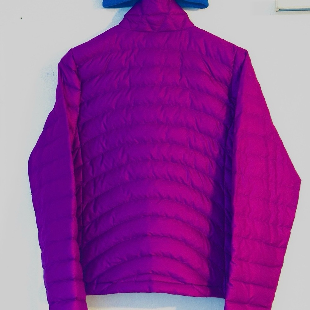 Patagonia Women's Down Sweater LKAT PURPLE 84682 S Goose Down& Re-Tool Headband - Picture 4 of 12